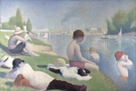 Seurat, Georges Pierre - Bathers at Asnières (Baigneurs à Asnières)
