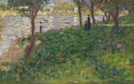 Seurat, Georges Pierre - Study for La Grande Jatte