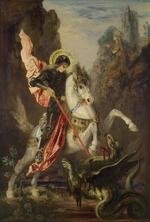 Moreau, Gustave - Saint George and the Dragon