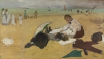 Degas, Edgar - Beach Scene