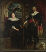 Jordaens, Jacob - Portrait of Govaert van Surpele and his Wife