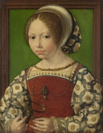 Gossaert, Jan - Portrait of Princess Dorothea of Denmark (1520-1580)