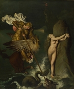 Ingres, Jean Auguste Dominique - Ruggiero Rescuing Angelica