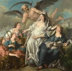 Troy, Jean-François de - Time unveiling Truth