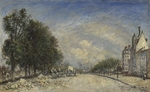 Jongkind, Johan Barthold - The Boulevard de Port-Royal, Paris