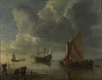 Dubbels, Hendrick Jacobsz. - A calm sea