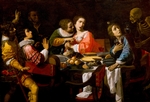 Martinelli, Giovanni - Death Comes to the Banquet Table (Memento Mori)