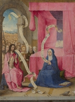 Juan de Flandes - Christ appearing to the Virgin with the Redeemed of the Old Testament