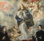 Valdés Leal, Juan de - The Immaculate Conception with Two Donors