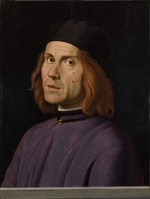 Costa, Lorenzo - Portrait of Battista Fiera