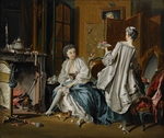 Hilleström, Pehr - Morning toilet (After François Boucher)