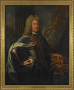 Schroeder, Georg Engelhard - Portrait of the King Frederick I of Sweden (1676-1751)