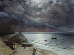Aivazovsky, Ivan Konstantinovich - Night at Gurzuf