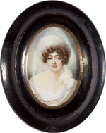 Isabey, Jean-Baptiste - Portrait of Maria Countess Walewska (1786-1817)