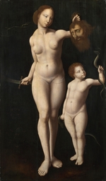 Meister der Mansi-Magdalena - Judith and the Infant Hercules