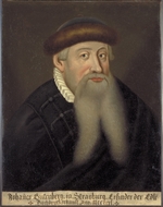 Anonymous - Portrait of Johannes Gutenberg