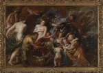 Rubens, Pieter Paul - Minerva protects Pax from Mars (Peace and War)