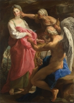 Batoni, Pompeo Girolamo - Time orders Old Age to destroy Beauty