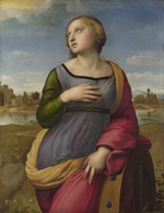 Raphael (Raffaello Sanzio da Urbino) - Saint Catherine of Alexandria