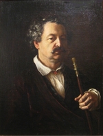 Tropinin, Vasili Andreyevich - Portrait of the Composer Alexander Aleksandrovich Alyabyev (1787-1851)