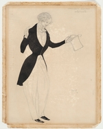 Bakst, Léon - Costume design for the ballet Carnaval by R. Schumann