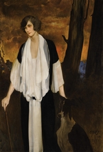 Bakst, Léon - Portrait of Rachel Strong, the Future Countess Henri de Boisgelin