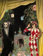 Somov, Konstantin Andreyevich - Harlequin and Death