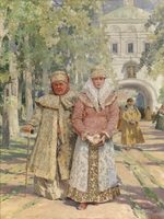 Navozov, Vasily Ivanovich - Outside the Monastery Gate