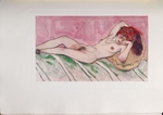 Bakst, Léon - Sleeping Sultan's Wife