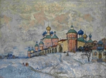 Gorbatov, Konstantin Ivanovich - View of a Monastery