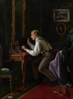 Gribkov, Nikolai Yakovlevich - At the Dressing Table