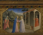 Angelico, Fra Giovanni, da Fiesole - The Visitation (The Annunciation retable with 5 Predella scenes)