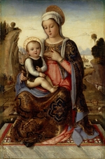 Venetian master - Virgin and child