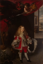 Herrera Barnuevo, Sebastian de - Portrait of Charles II of Spain as a Child