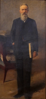 Wisel, Emil Oskarovich - Portrait of the composer Nikolai Rimsky-Korsakov (1844-1908)