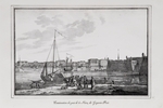 Pluchart, Alexander - The Petrovsky quay in St. Petersburg, the so-called Gagarinsky brawler (Series Views of Saint Petersburg)