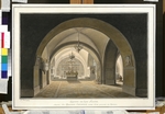 Vorobyev, Maxim Nikiphorovich - Interior of the Church of the Holy Sepulchre at the site of Golgotha
