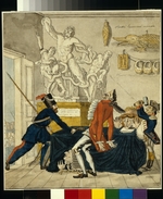Terebenev, Ivan Ivanovich - Napoleon Bonaparte selling Stolen Goods