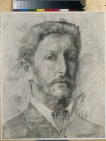 Vrubel, Mikhail Alexandrovich - Self-Portrait
