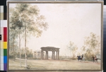 Martynov, Andrei Yefimovich - Gateway to the Park in Tsarskoye Selo