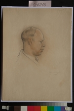 Vysheslavtsev, Nikolai Nikolayevich - Portrait of the composer Sergei Prokofiev (1891-1953)