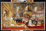 Becker, Georges - Coronation of Empreror Alexander III and Empress Maria Fyodorovna