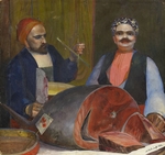 Kalmykov, Nikolay Leonidovich - Fish sellers in Persia