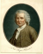 Allais (nee Briceau), Angélique - Portrait of Jean-Jacques Rousseau (1712-1778)