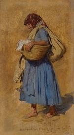 Pettenkofen, August Ritter von - A Farmer’s Wife Blowing her Nose