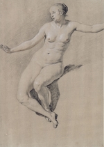 Velde, Adriaen, van de - Seated female nude