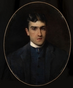 Makovsky, Konstantin Yegorovich - Portrait of Lucien Guitry (1860-1925)