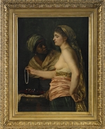 Blanchard, Édouard-Théophile - Girl with a Pearl Necklace