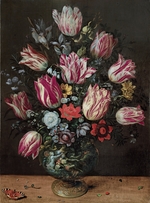 Francken, Frans, the Younger - Vase with Tulips