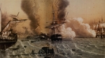 Anonymous - The Battle of Sinop on 30 November 1853